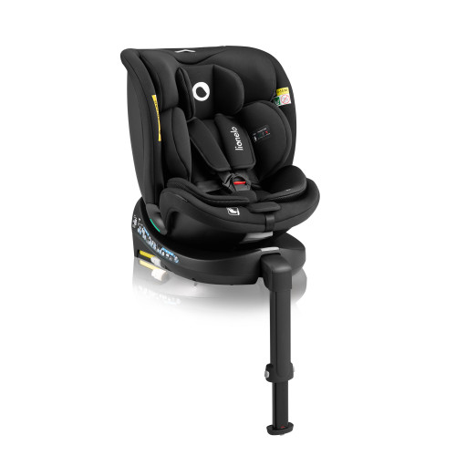 Autosedačka Lionelo Navy i-Size 40–150 cm ISOFIX  4 stupňové polohování opěradla  BLACK_ONYX