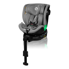 Autosedačka Lionelo HARMONY I-SIZE   Otočná o 360° Grey Concrete Bamboo