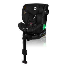 Autosedačka Lionelo HARMONY I-SIZE   Otočná o 360° Black Carbon Bamboo