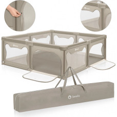Lionelo Willow Beige Sand — Hrací ohrádka