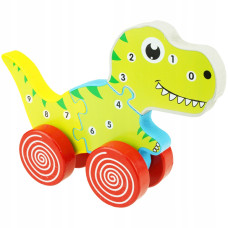 Dřevěná skládačka – Puzzle DINOSAURUS