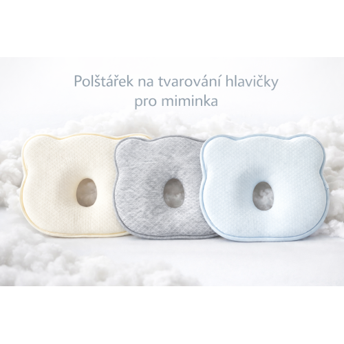 Polštářek pro tvarování hlavičky miminka – paměťová pěna Polštářek pro tvarování hlavičky miminka – paměťová pěna