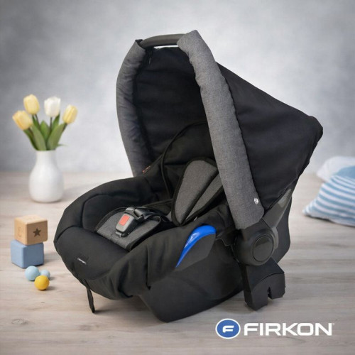 Autosedačka / vajíčko na kočárek FIRKON VESTA 0-13 kg šedá + černá Autosedačka / vajíčko na kočárek FIRKON VESTA 0-13 kg šedá + černá