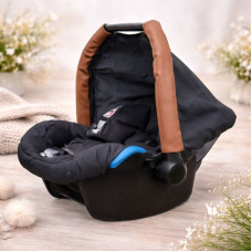 Autosedačka / vajíčko na kočárek FIRKON VESTA 0-13 kg  Antracitová / hnědá