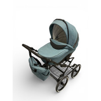 Kočárek  FIRKON VESTA SWING  RETRO NEW   Petrolej (37)