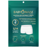 BABY MAM  Poporodní kalhotky pro opakované použití 2 ks vel. S/M 