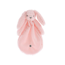 Přítulníček / usínáček / muchláček -  mazlík Mini Club zajíček plyšový růžový 27cm 0m+