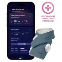Owlet Dream Sock modrá – chytrá monitorovací ponožka pro miminko