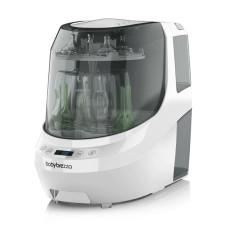 Automatická myčka, sterilizátor a sušička kojeneckých lahví v jednom  Baby Brezza Bottle Washer Pro white