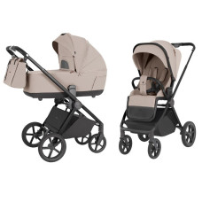Carrello Ultra 2v1 – Luxusní kombinovaný kočárek s otočným sezením a nosností až 22 kg  Maple Beige 