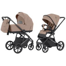 Kombinovaný kočárek Carrello Sigma 2v1 do každého terénu s  nosností až 22 kg  Fresh Beige