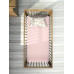 Bavlněné plátěné prostěradlo do dětské postýlky 120 × 60 cm BABYM pudrově růžové Bavlněné plátěné prostěradlo do dětské postýlky 120 × 60 cm BABYM pudrově růžové