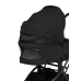 Lionelo Sia Flex Black Onyx – ultrakompaktní kočárek 2v1