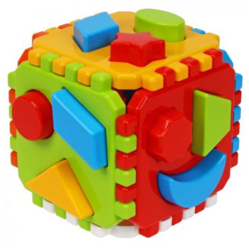 TechnoK toys– didaktická vkládací kostka 12m+ TechnoK toys– didaktická vkládací kostka 12m+