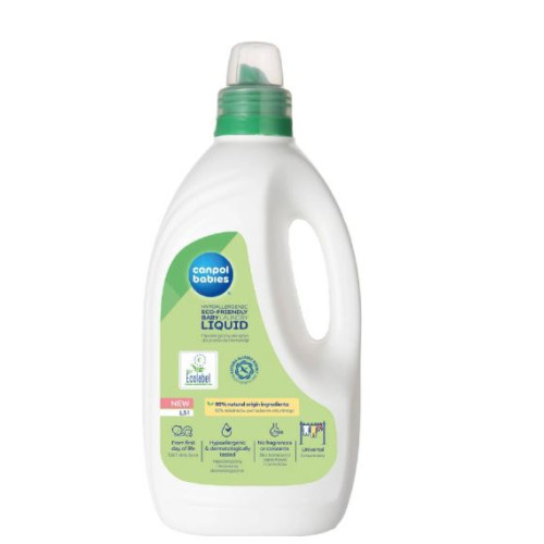 Canpol Babies ekologický prací gel na dětské prádlo 1,5 l – 37 praní Canpol Babies ekologický prací gel na dětské prádlo 1,5 l – 37 praní