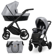 Kombinovaný kočárek KUNERT Ivento  Eco grey