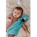 Interaktivní medvídek usínáček / muchláček BabyTed s kousátkem a chrastítkem 25 × 25 cm mentolová TEDD Interaktivní medvídek usínáček / muchláček BabyTed s kousátkem a chrastítkem 25 × 25 cm mentolová TEDD