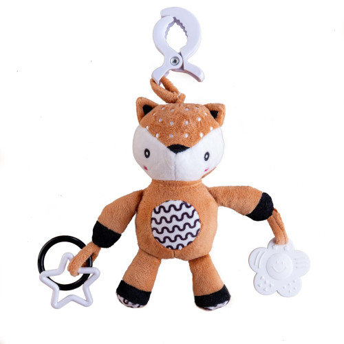 Interaktivní srneček BabyTed – plyšové chrastítko na kočárek a postýlku 30 cm 0 m+ Interaktivní srneček BabyTed – plyšové chrastítko na kočárek a postýlku 30 cm 0 m+
