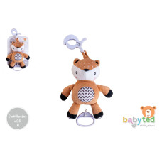  Hrací srneček BabyTed s melodií – plyšová závěsná hračka 30 cm  0m+