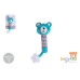 Interaktivní medvídek  BabyTed s pískátkem a kousátkem 25 cm – mátový   0m+ 