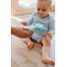 Interaktivní medvídek  BabyTed s pískátkem a kousátkem 25 cm – mátový   0m+ 