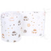 Oboustranný mantinel do postýlky BABYM – ochrana a pohodlí po celém obvodu 360 x 30 cm autíčka