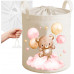 Babymam PREMIUM XL 43 l – uzavíratelný koš na hračky a organizér Cute Baby Girl