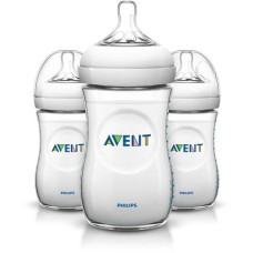 Lahvička Avent Natural - 3 x 260ml