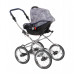 Kombinovaný stylový kočárek Baby Merc RETRO   č.R/66