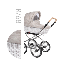 Kombinovaný stylový kočárek Baby Merc RETRO   č.R/68