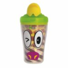 Farlin Termohrnek se slámkou 250ml 18m+ zelená