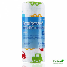 Bambusová vysokogramážní osuška T-tomi auta