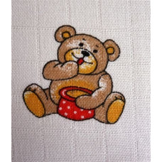 Látková bavlněná plena 70x70cm Libštátská obr. Brumla