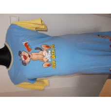 Noční košile Vienetta Secret - VÝPRODEJ !!! modrá vel. M