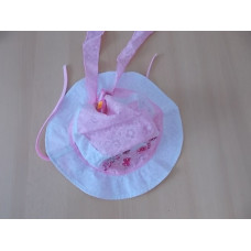 Lehoučký dívčí klobouček TaN - světle růžová 50 cm