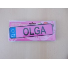 Mini SPZ na kočárek - TOTÁLNÍ VÝPRODEJ !!! Olga