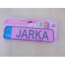 Mini SPZ na kočárek - TOTÁLNÍ VÝPRODEJ !!! Jarka