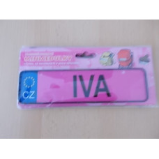 Mini SPZ na kočárek - TOTÁLNÍ VÝPRODEJ !!! Iva