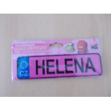 Mini SPZ na kočárek - TOTÁLNÍ VÝPRODEJ !!! Helena