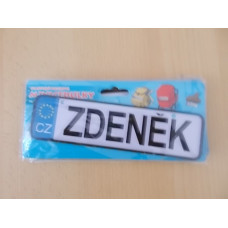 Mini SPZ na kočárek - TOTÁLNÍ VÝPRODEJ !!! Zdeněk