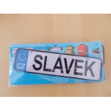 Mini SPZ na kočárek - TOTÁLNÍ VÝPRODEJ !!! Slávek