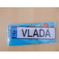 Mini SPZ na kočárek - TOTÁLNÍ VÝPRODEJ !!! Vláďa