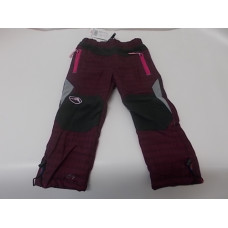 Softshelové kalhoty Kugo - černá + růžová 98