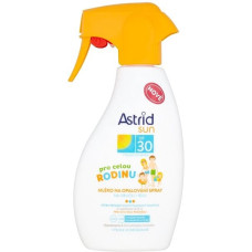 ASTRID SUN Rodinné mléko na opalování spray OF 30 200 ml