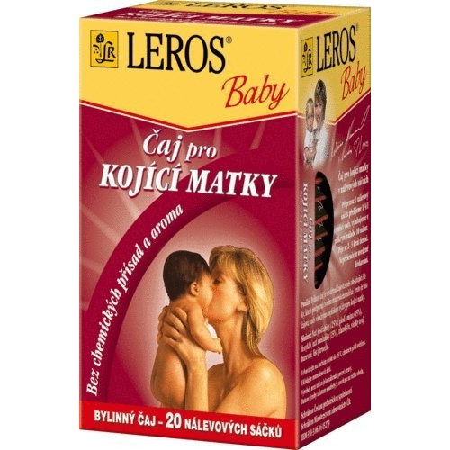LEROS BABY Čaj pro kojící matky pro podporu mléka n.s.20x1.5g