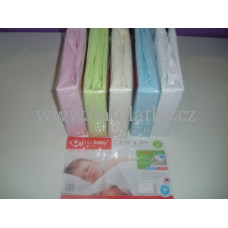 Nepropustné, prodyšné  , antialergické froté  prostěradlo  prostěradlo 120x60 cm  Bobobaby  BOBAS