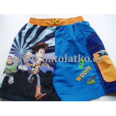 Chlapecké koupací šortky - plavky TOY STORY  modrá + oranžová TOTÁLNÍ VÝPRODEJ !!!
