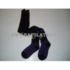 Dětské thermo froté punčocháče  PESAIL zvířátko a kytičky  VÝPRODEJ !!!  černá