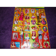 VÝPRODEJ !! Nástěnné dekorace kolekce barbie