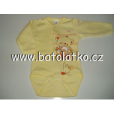 Celopropínací body dlouhý rukáv - obrázek dvou medvídků  KRYMAR TOTÁLNÍ VÝPRODEJ !!!